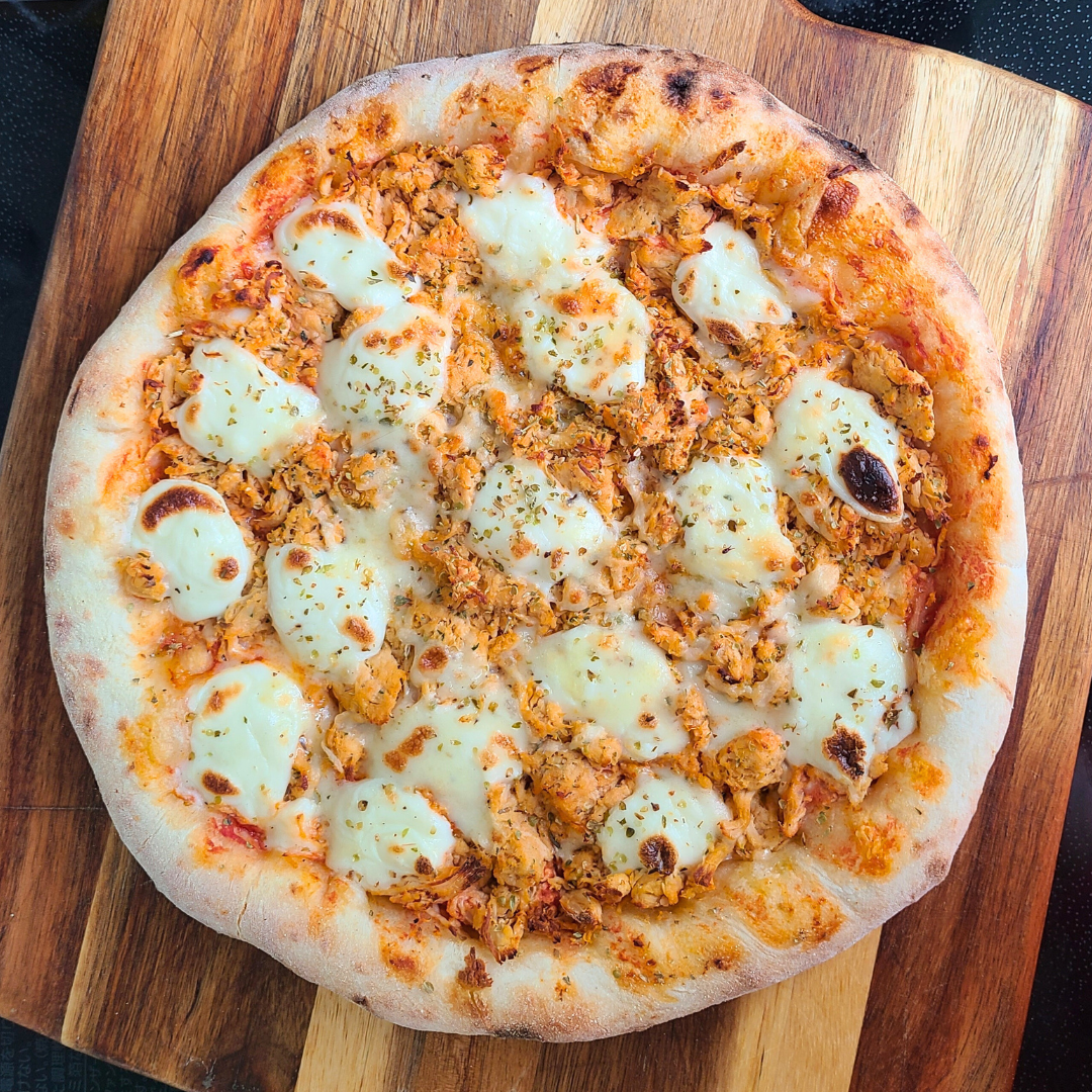 Cream Cheese Chicken Pizza