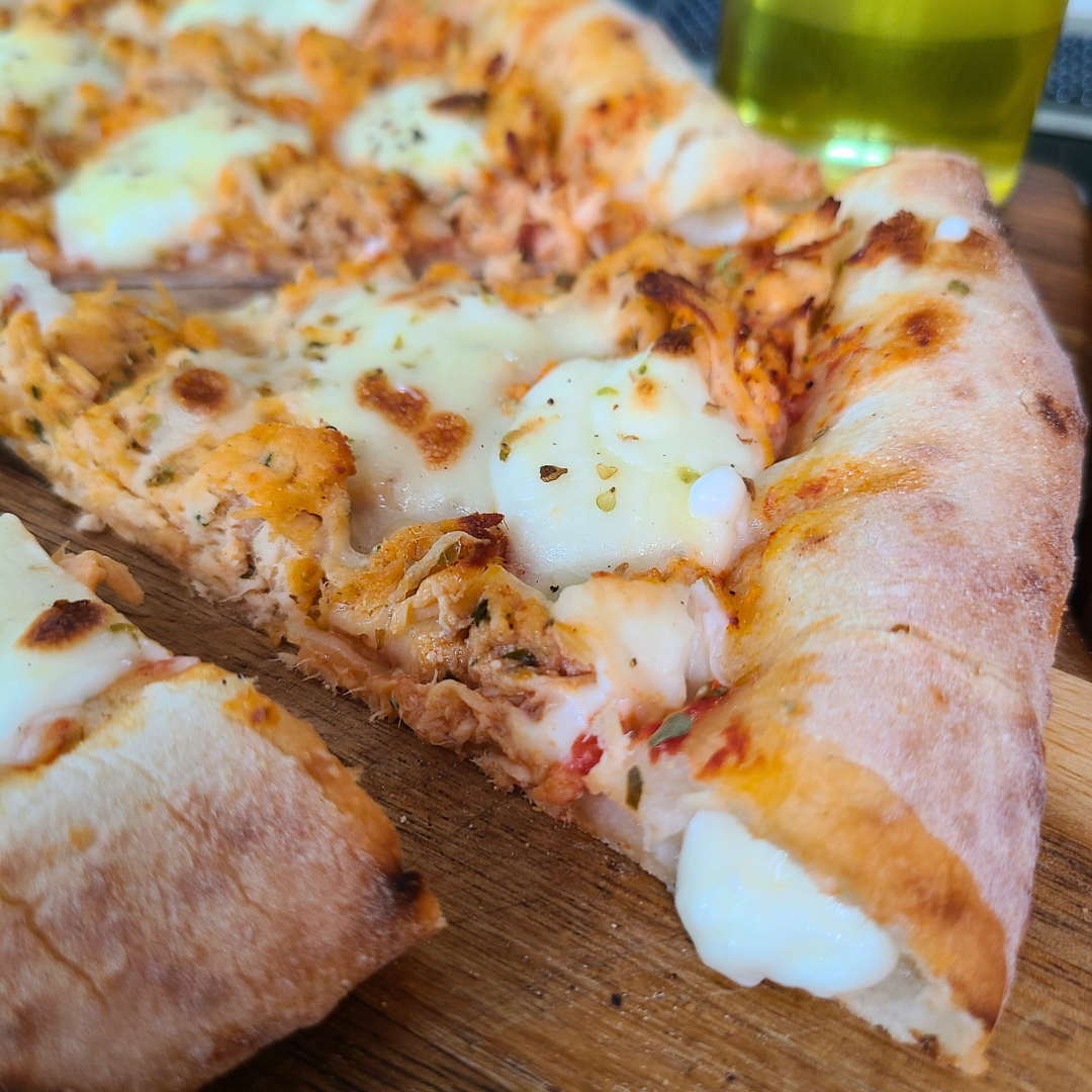 Cream Cheese Chicken Pizza