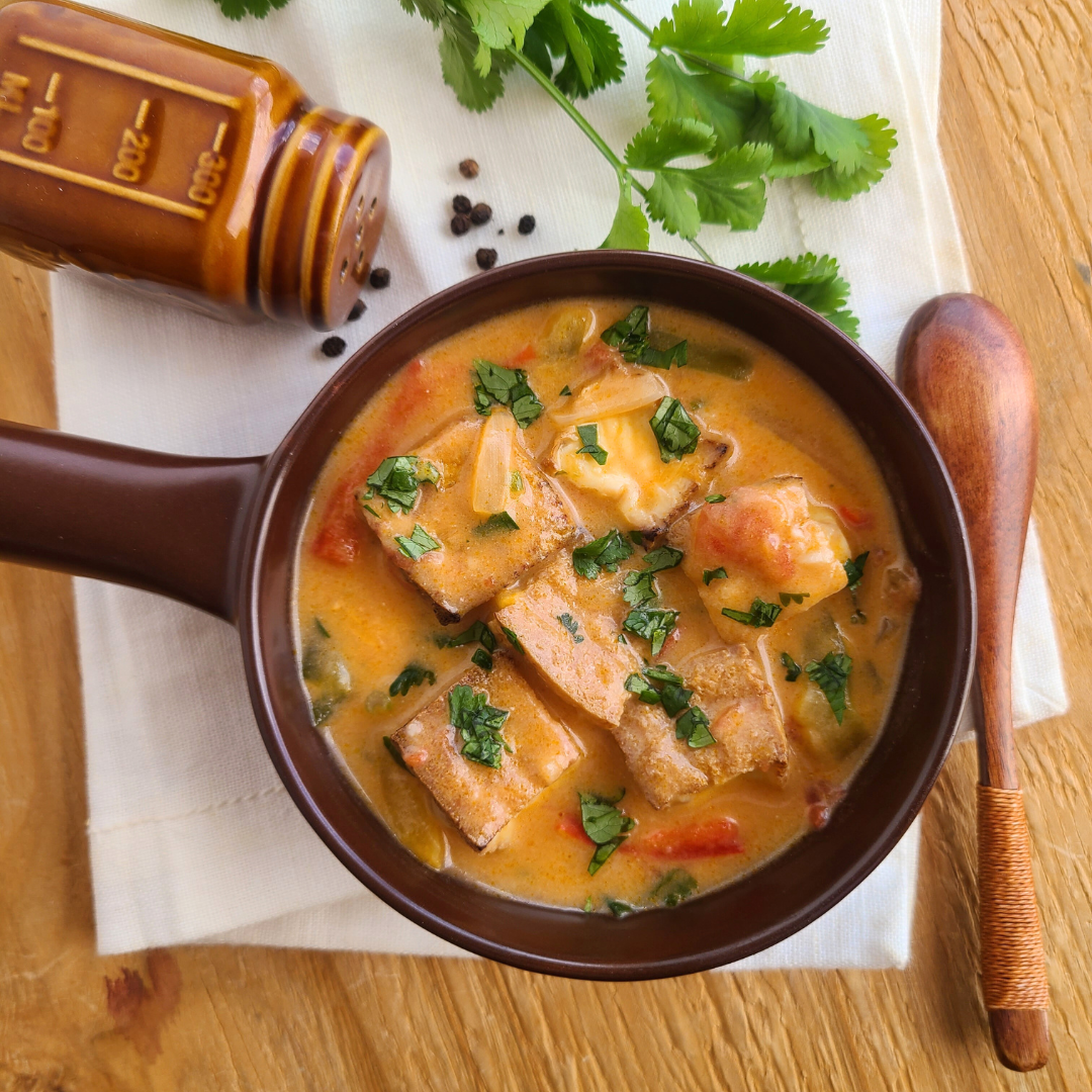 Moqueca Vegana "Mistura Unitária"