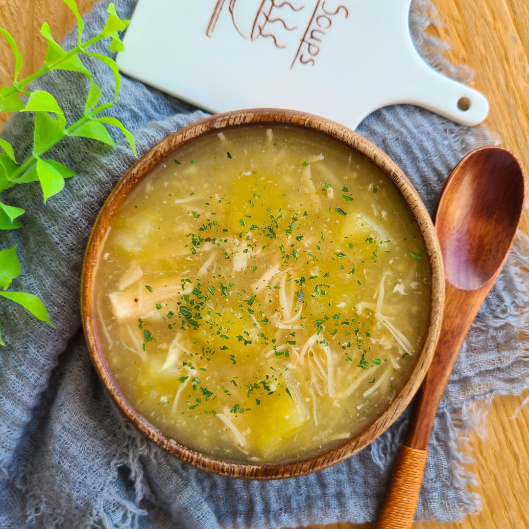 Sweet Potato Soup with Chicken