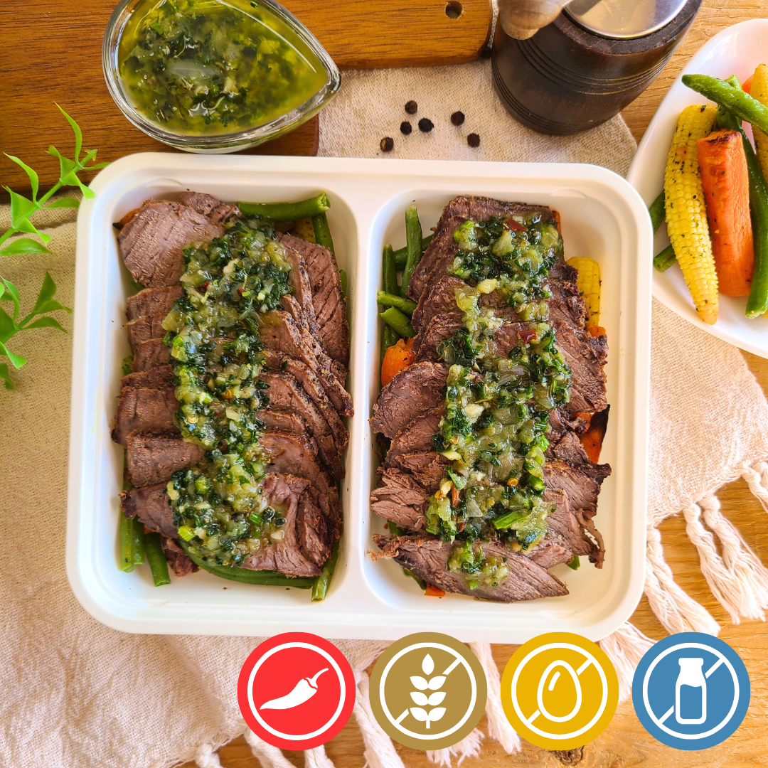 Roast Beef with Chimichurri "Double"