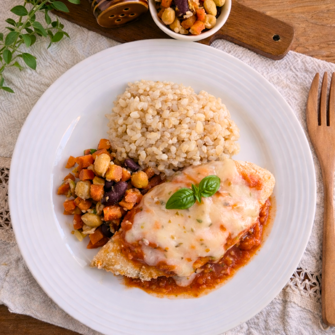 Frango à Parmegiana "Completo"