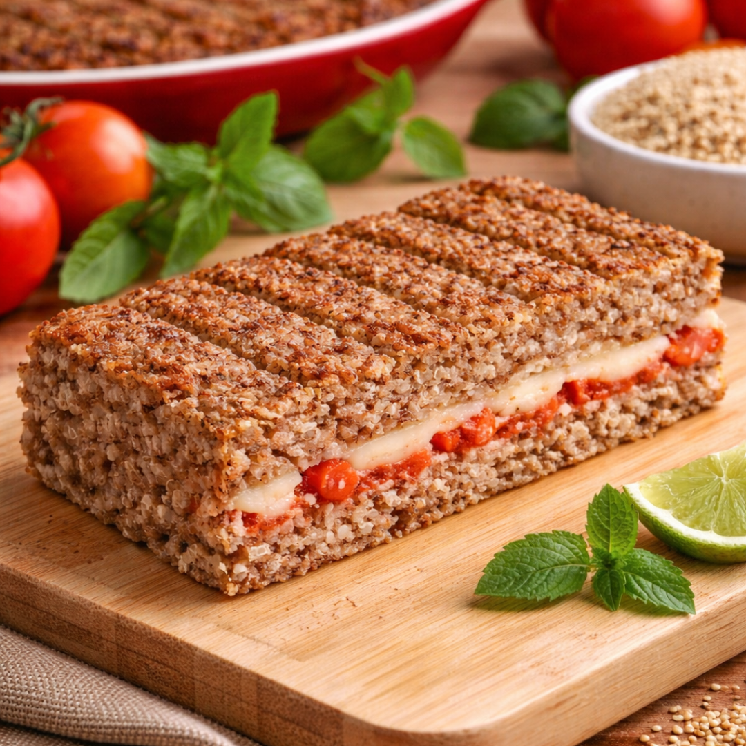 Quibe com Quinoa Assado "Mistura Dupla"
