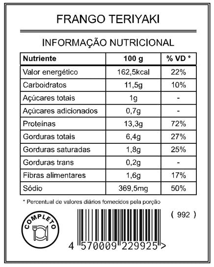 Frango Teriyaki "Completo"
