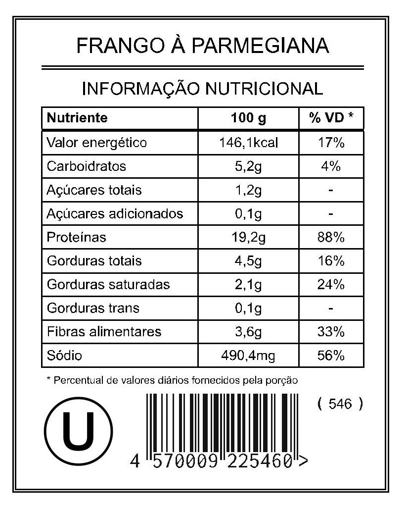 Chicken Parmigiana "Single"