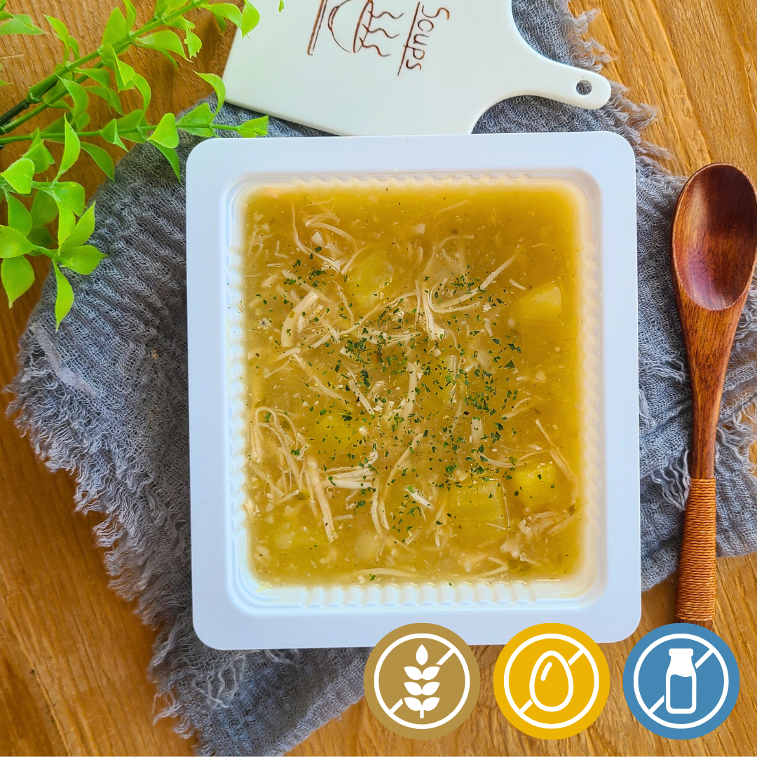 Sweet Potato Soup with Chicken