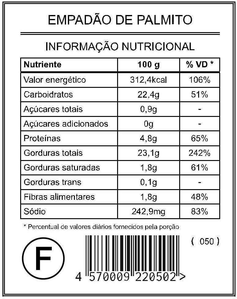 Empadão de Palmito