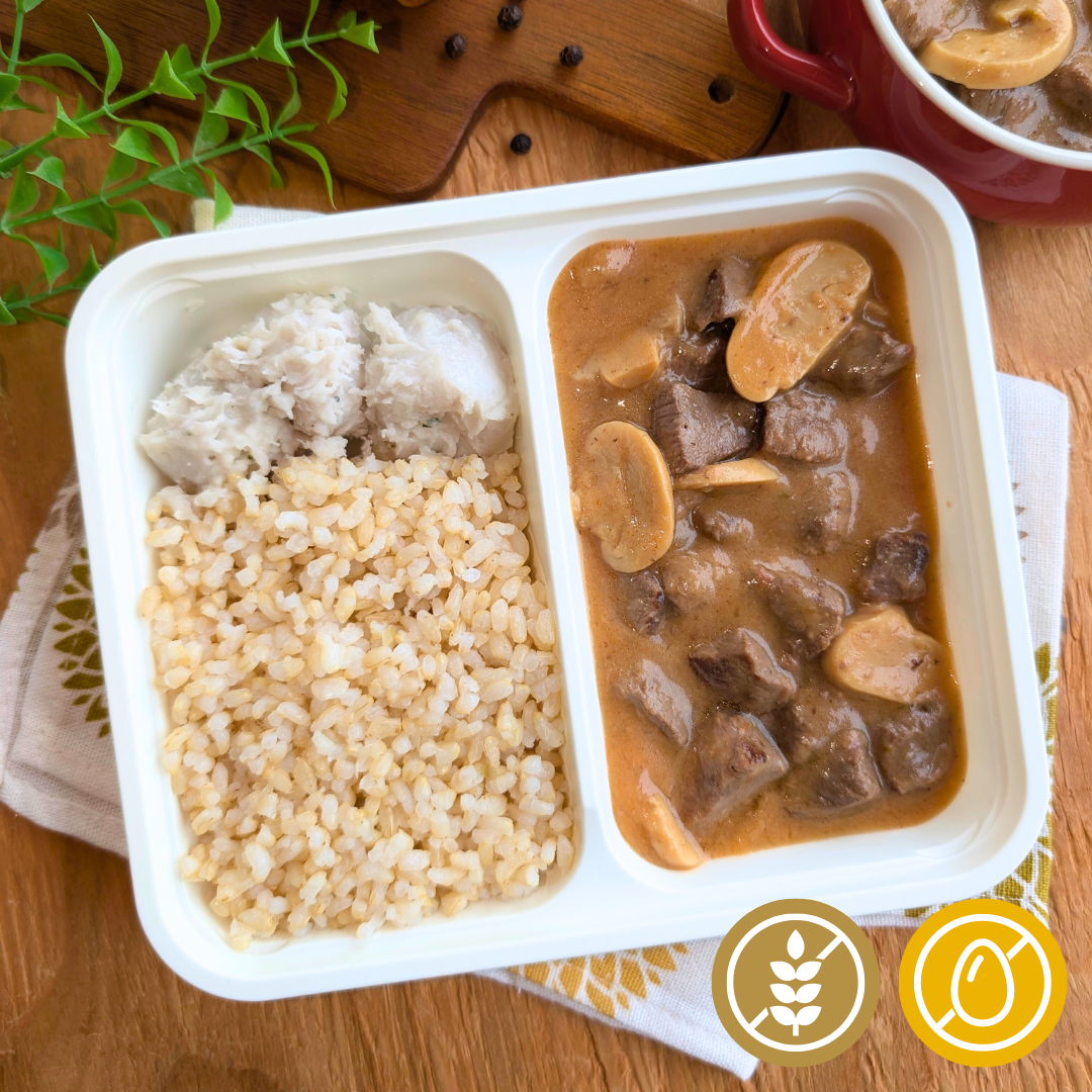 Picadinho de Carne com Champignon "S" - Saúde e Sabor
