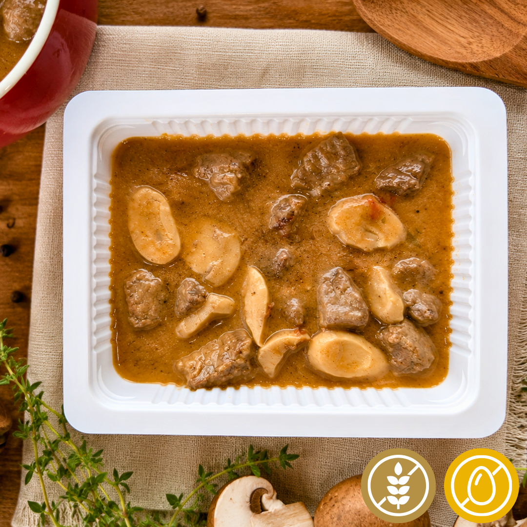 Minced Meat with Mushrooms "Single"