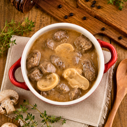 Minced Meat with Mushrooms "Double"