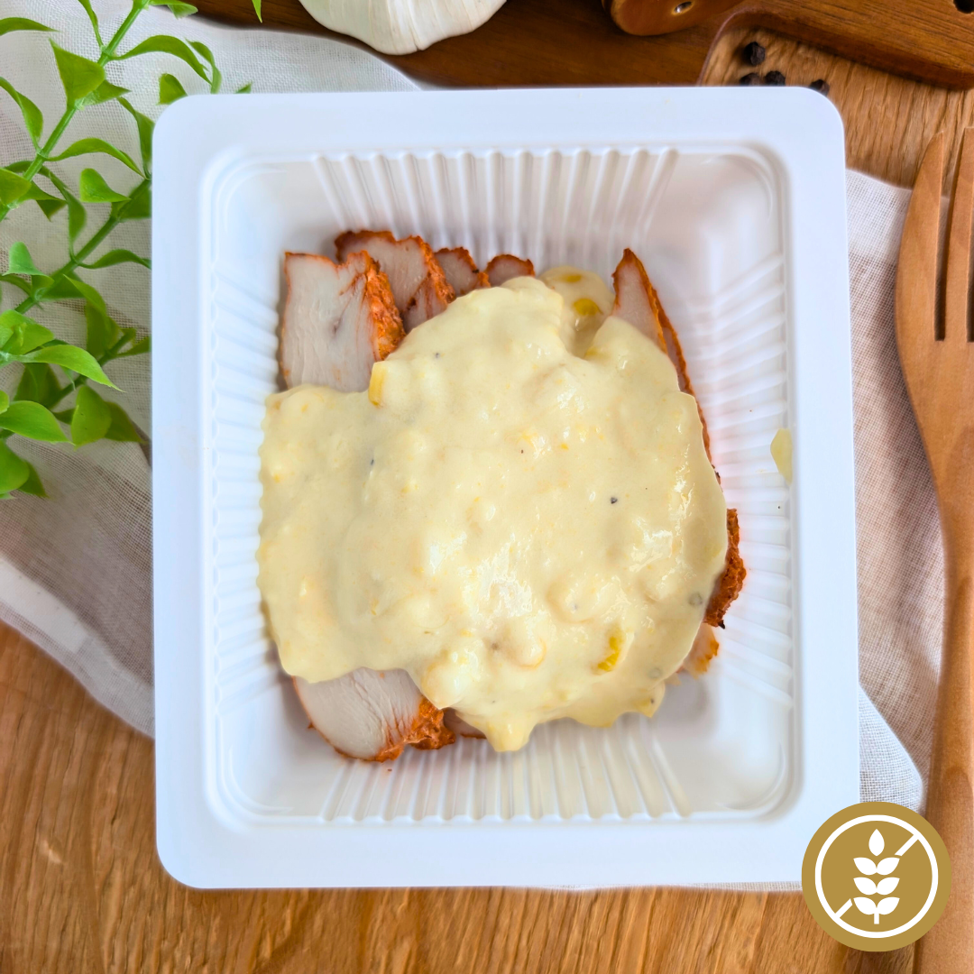 Filé de Frango com Creme de Milho "Mistura Unitária"