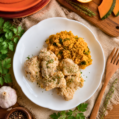 Frango ao Molho de Laranja "Mistura Unitária"