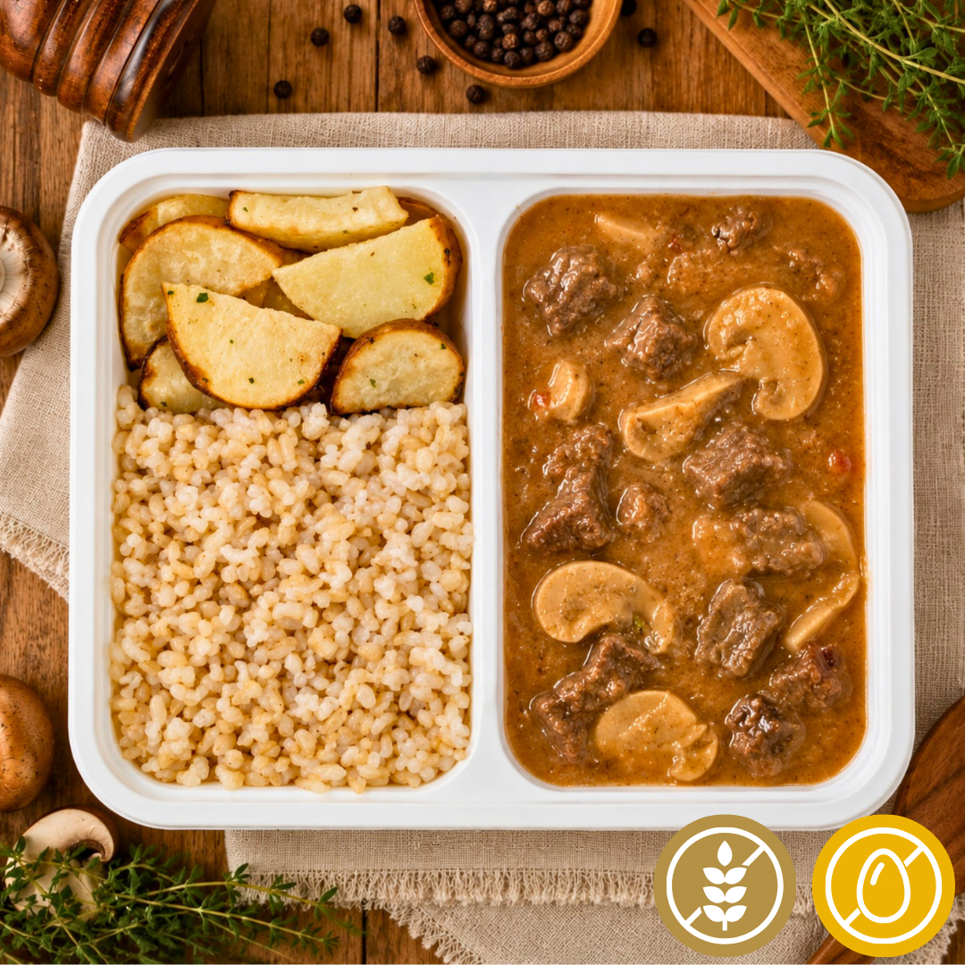 Minced Meat with Mushroom "S"