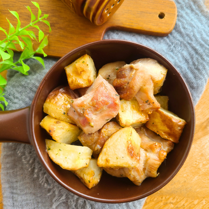 Frango com Batatas ao Forno "Mistura Unitária"