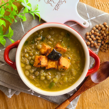 Sopa de Lentilha com Kabocha