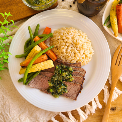 Carne Assada ao Chimichurri "S"