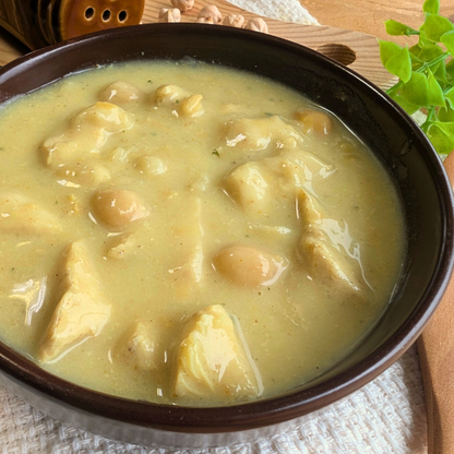 Chicken with Chickpeas in Coconut Curry "Double Dishes"