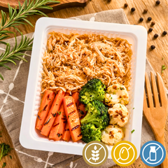 チキンとグリル野菜「シングル」