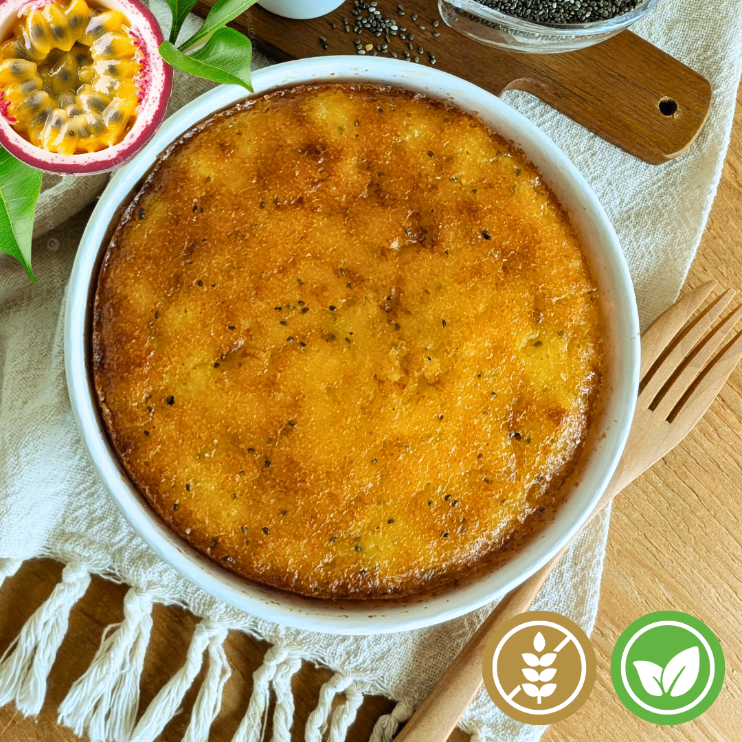 Queijadinha de Maracujá