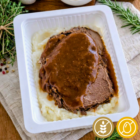 Roast Beef with Mashed Potatoes "Unitary Mixture"