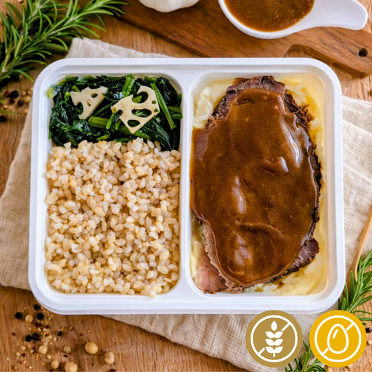 Roast Beef with Mashed Potatoes "C"