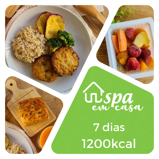 Pacote Spa em Casa 1200 kcal