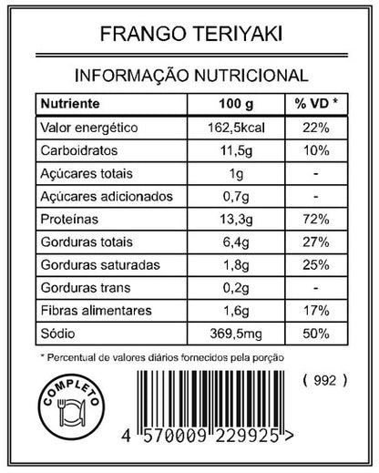 Frango Teriyaki "Completo"