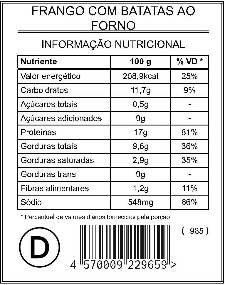 Frango com Batatas ao Forno "Mistura Dupla"