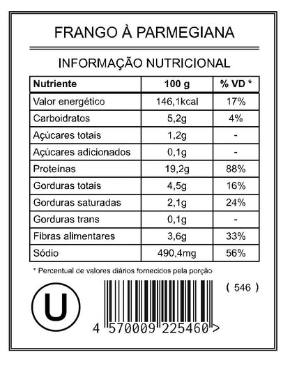 Chicken Parmigiana "Single"