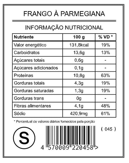 Chicken Parmigiana "S"