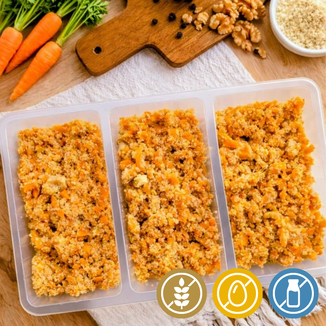 Carrot Farofa with Walnuts (3 Servings) 