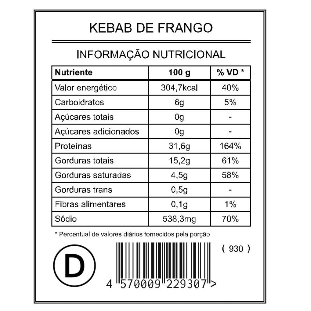 Kebab de Frango "Mistura Dupla"