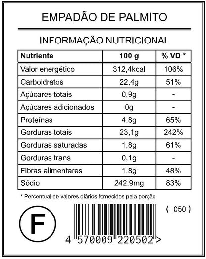 Empadão de Palmito