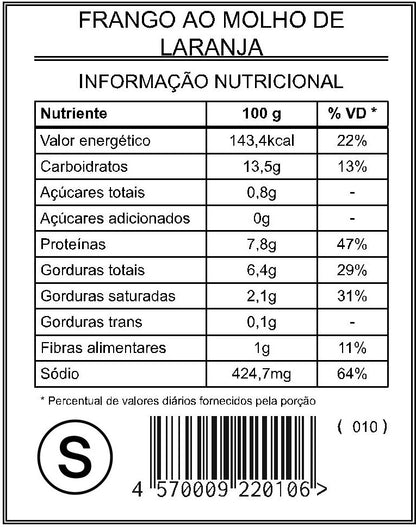 Frango ao Molho de Laranja "S"