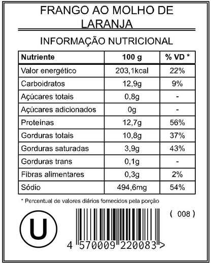 Frango ao Molho de Laranja "M"