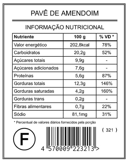 "Medium" Peanut Pavé