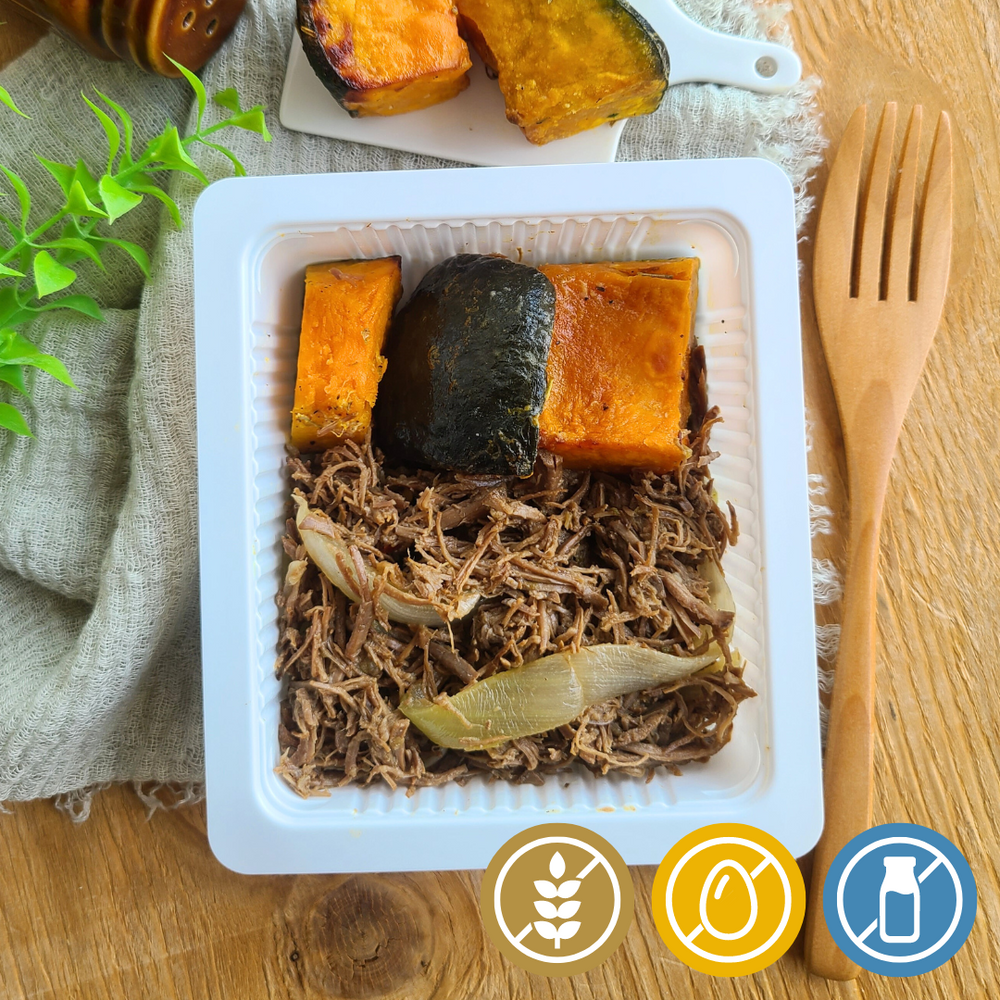 玉ねぎ入り細切り牛肉「シングル」