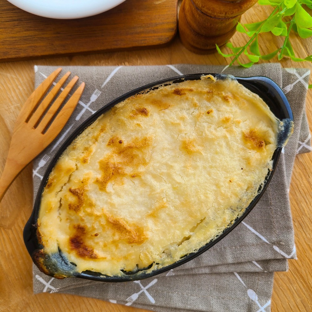 牛肉のエスコンディーニョとカッテージチーズの「ダブル」