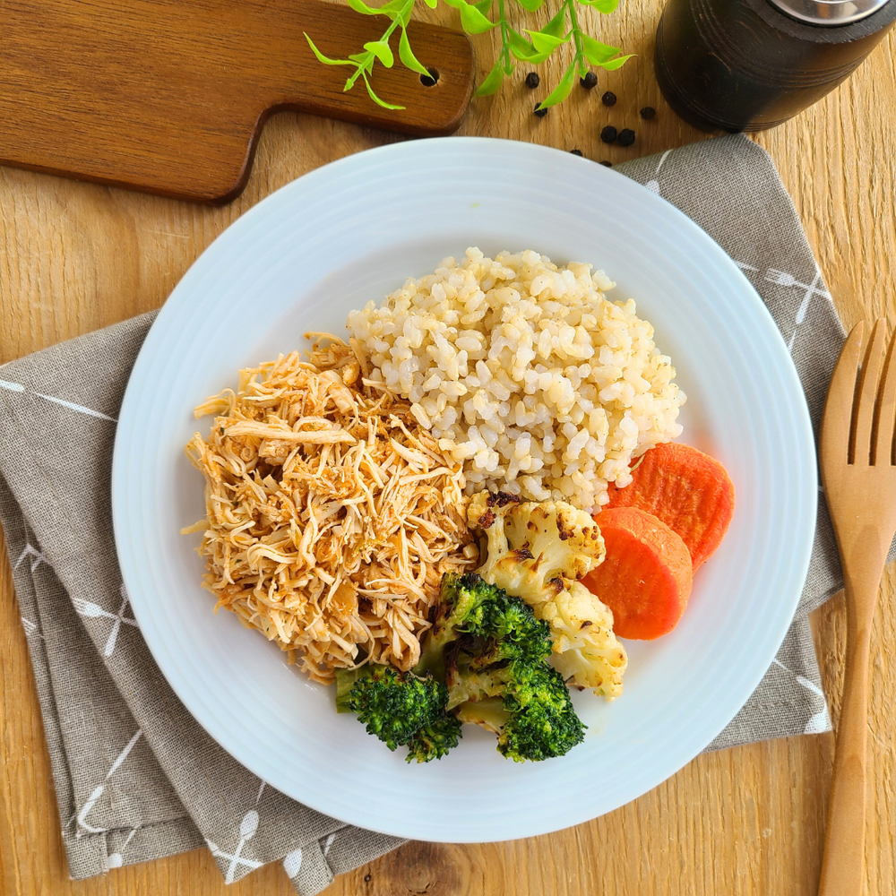 Frango com Vegetais Grelhados "S" - Saúde e Sabor