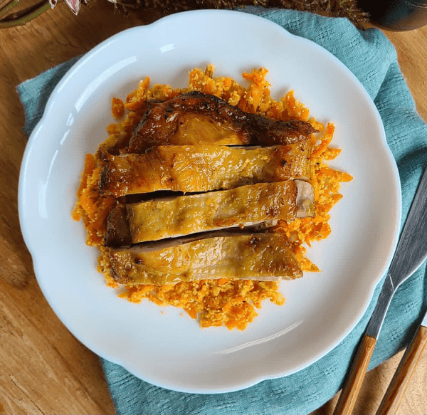 Frango na Brasa "Mistura Dupla" - Saúde e Sabor